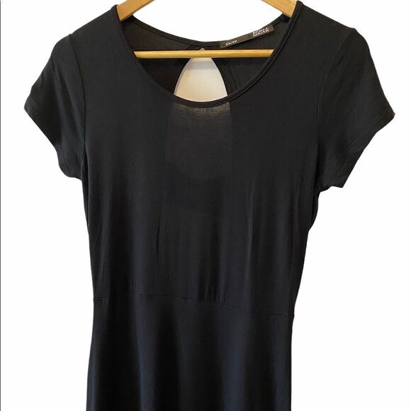 REBEL SUGAR Black Lightweight Back Cut Out Dress - Picture 3 of 5